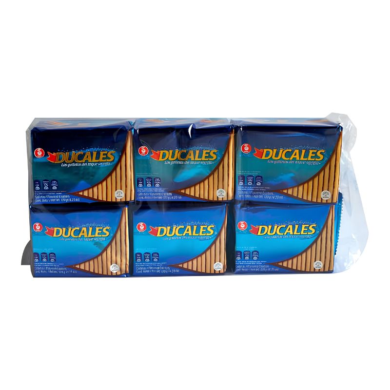 GALLETA DUCALES TACO DIA 630 GR X 6 U