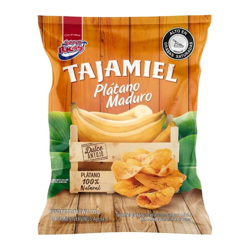 TAJAMIEL PLATANO MADURO X 12 S RICAS