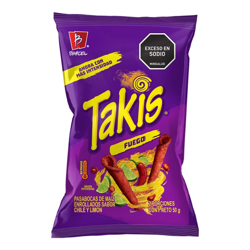 TAKYS FUEGO 50 GR X 6 U