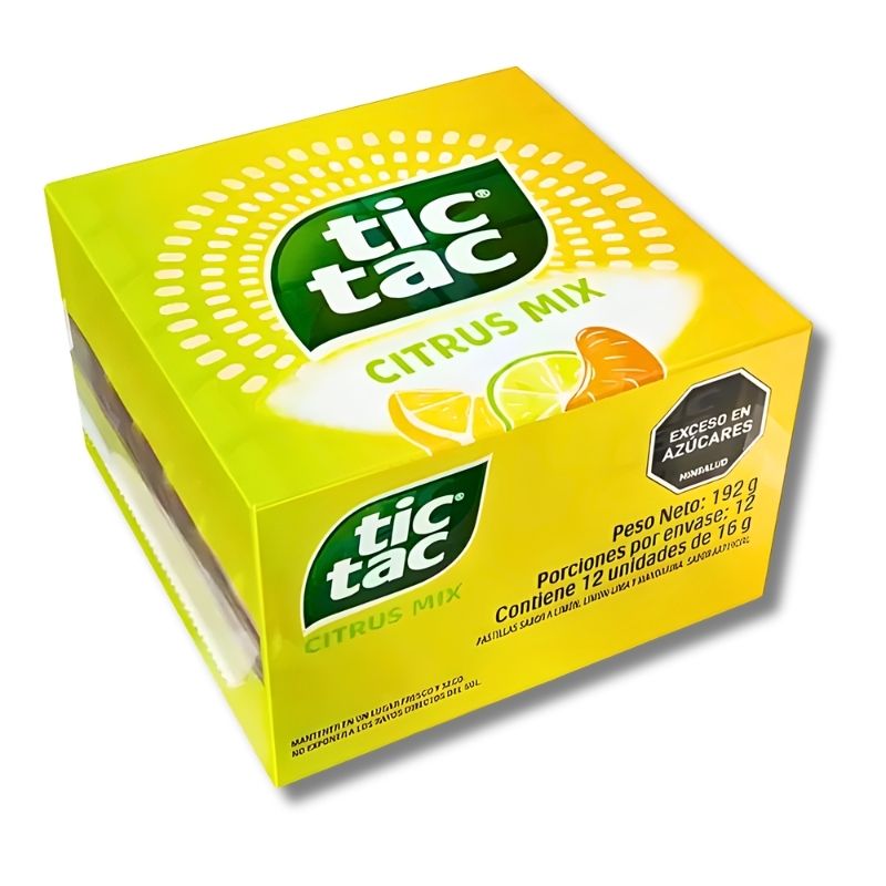 TIC TAC X 12 CITRUS MIX
