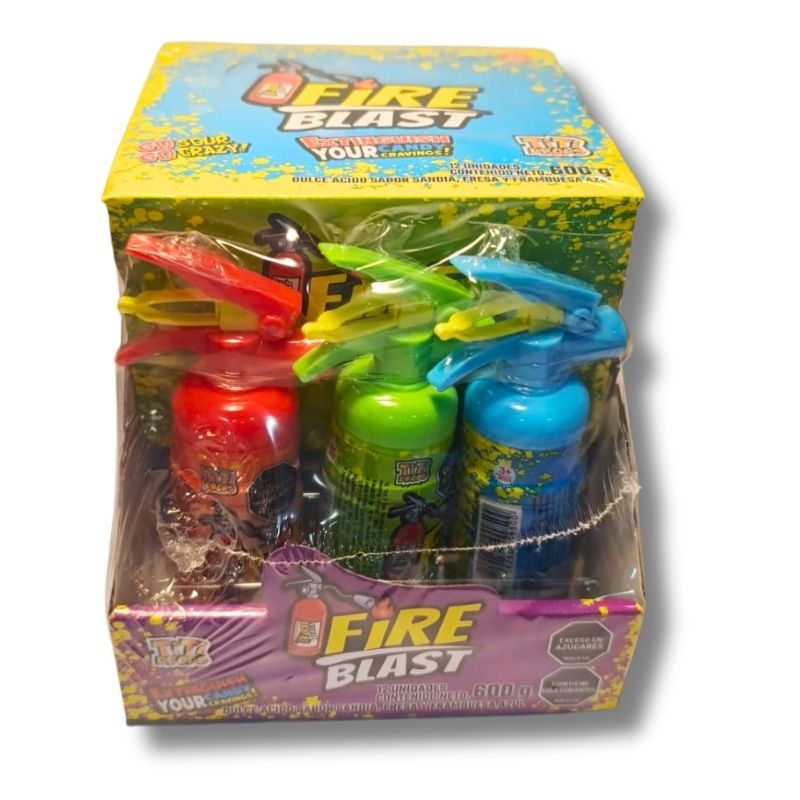 TITIDROPS FIRE BLAST X 12 U IMPOCANDY