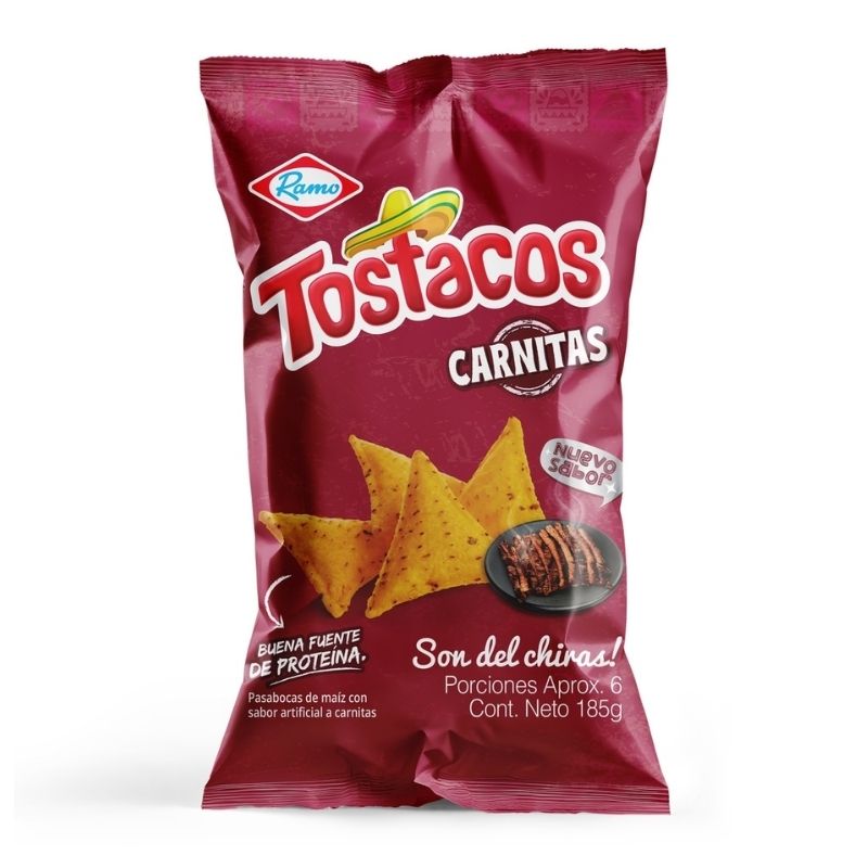 TOSTACOS CARNITAS 185 GR RAMO
