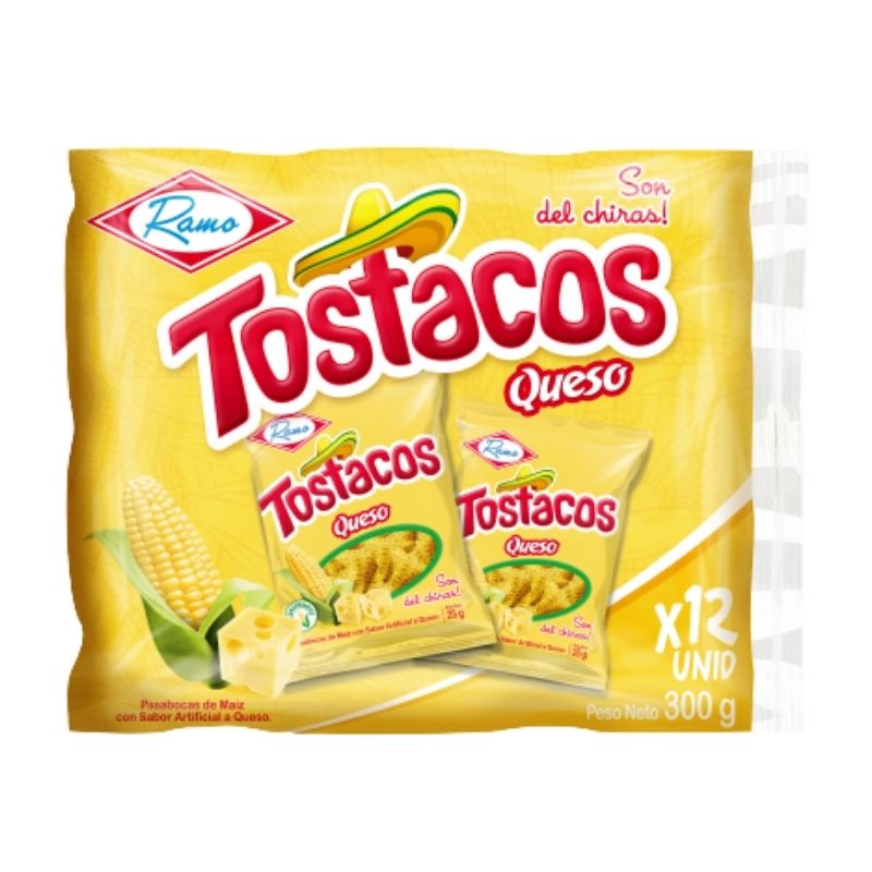 TOSTACOS X 12 QUESO