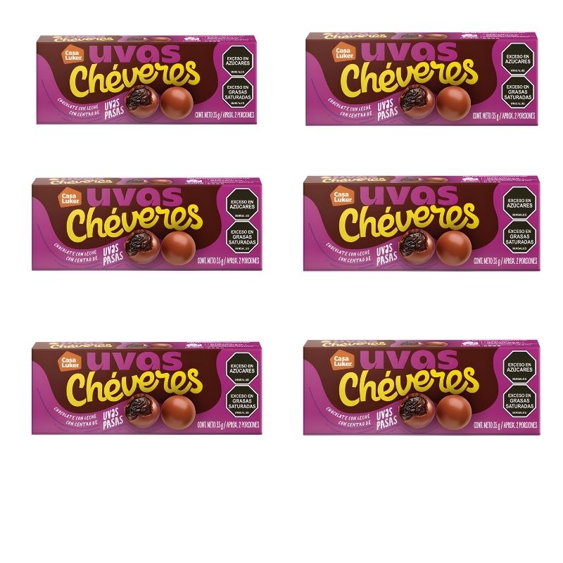 UVAS CHEVERES X 35 GR X 6