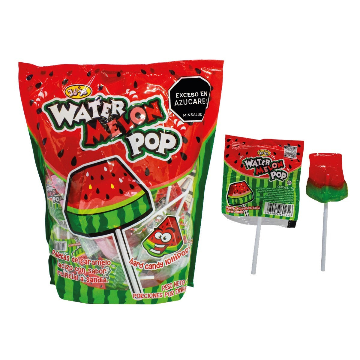 CHUPETA WATER MELON POP X 50 ADRO
