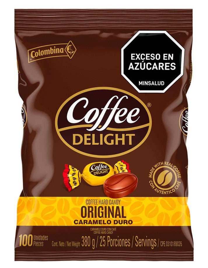 COFFEE DELIGTH X 100 DURO COLOMBINA