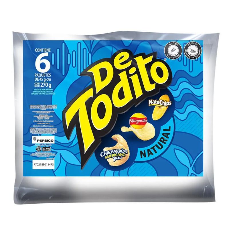 DETODITO NATURAL X 6