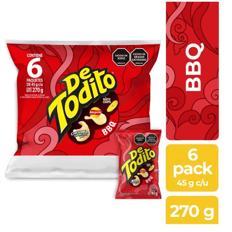 DETODITO BBQ X 6