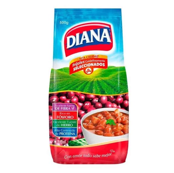 FRIJOL BOLA ROJA DIANA 500 GR