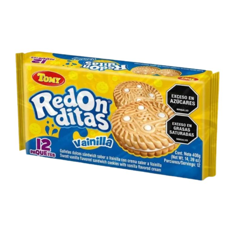 GALLETA REDONDITAS VAINILLA X 12 U TOMY