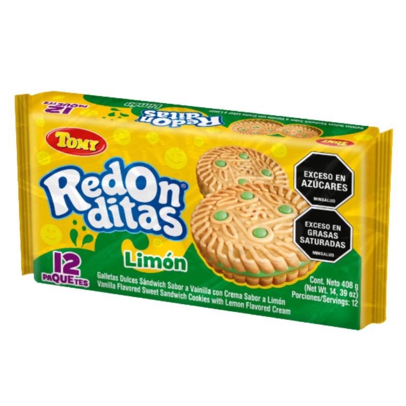 GALLETA REDONDITAS LIMON X 12 U TOMY