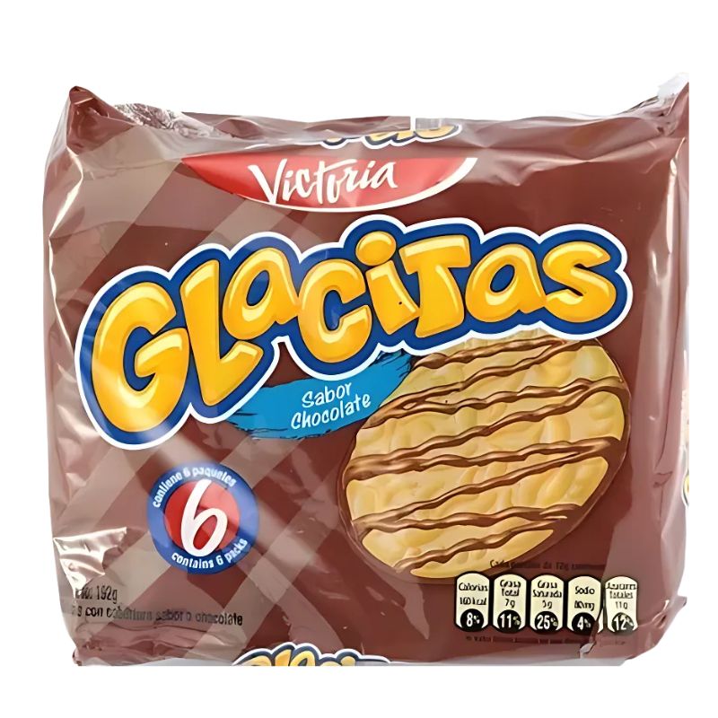 GALLETA GLACITAS X 6 CHOCOLATE