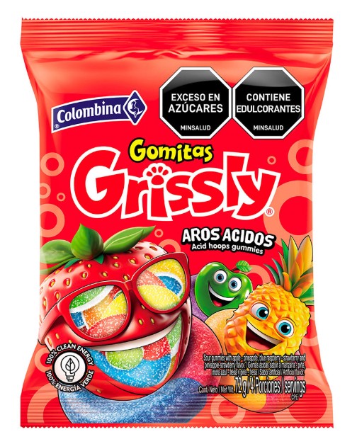GOMA GRISLY AROS 70 GR
