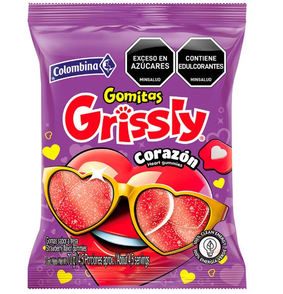 GOMA GRISLY CORAZON 70.2 GR