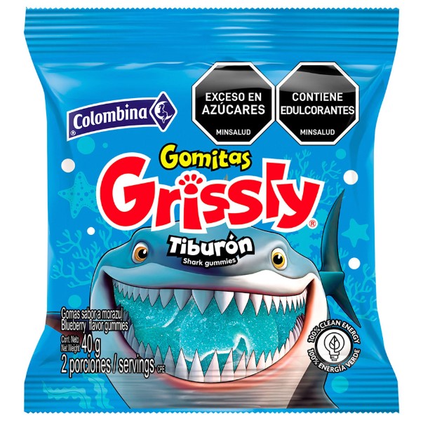 GOMA GRISLY MUNDO MARINO 70 GR