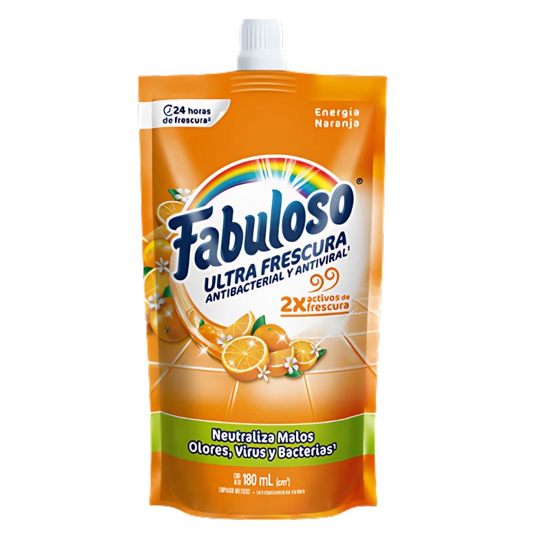 FABULOSO DP 180 ML ENERGIA NARANJA