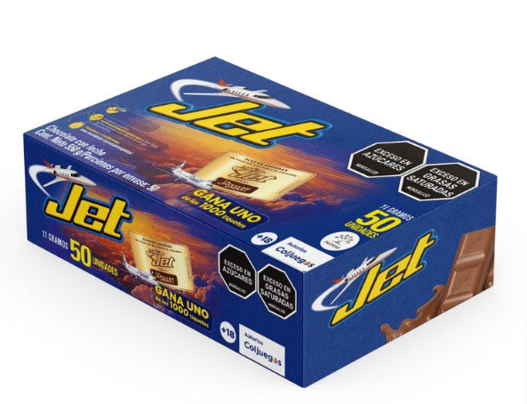 CHOCOLATINA JET LECHE X 50