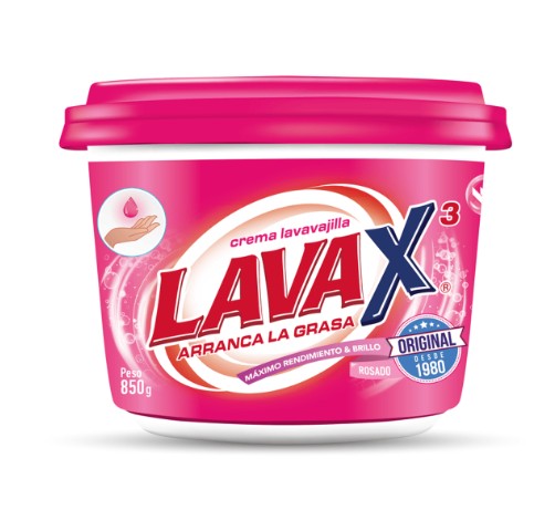 LAVAPLATOS LAVA ROSADO 850 GR