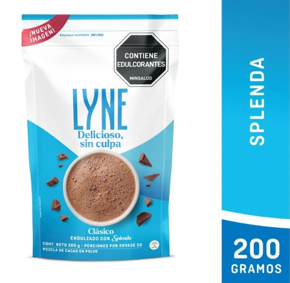 CHOCOLATE CHOCOLYNE POLVO ENDULZADO 200 GR