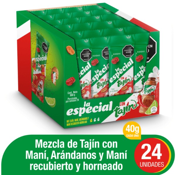 MANI ESPECIAL 40 GR X 24 TAJIN