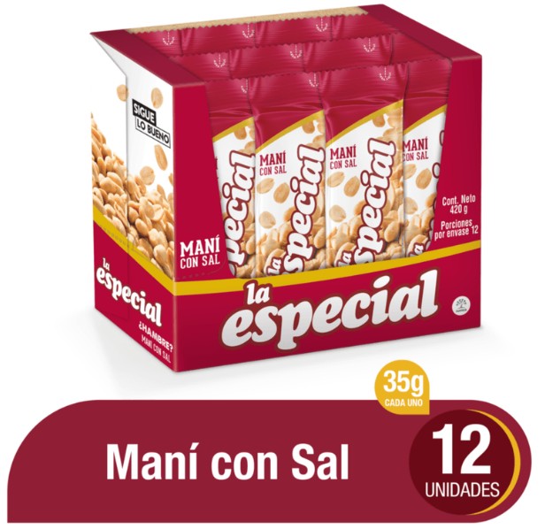 MANI ESPECIAL X 12 SALADO