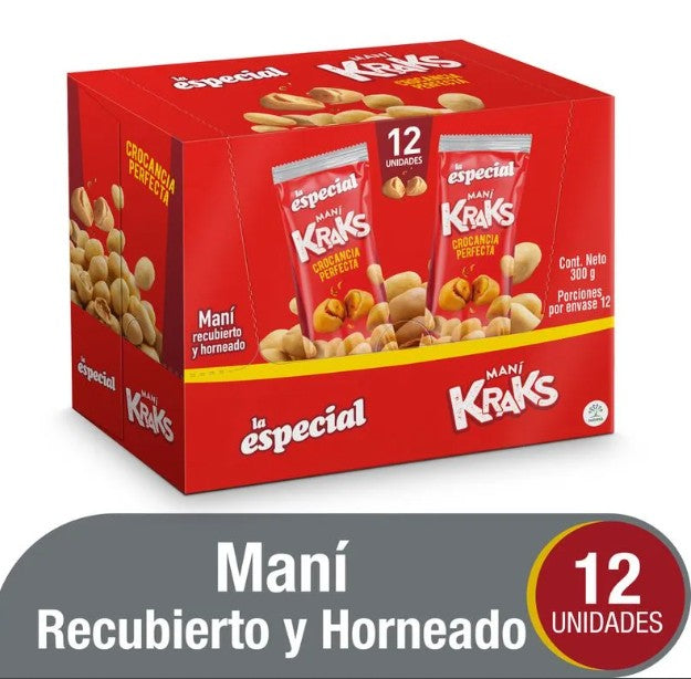 MANI ESPECIAL X 12 KRASH 300 GR