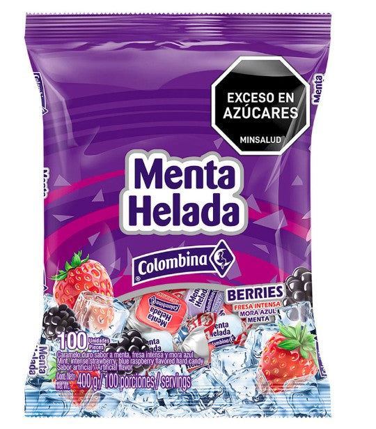 MENTA HELADA BERRIES X 100 U COLOMBINA