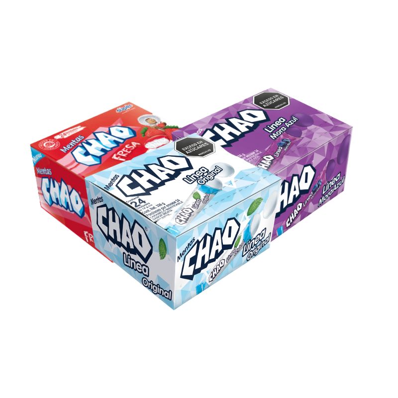 MENTA CHAO LINEA SURTDA X 24 U
