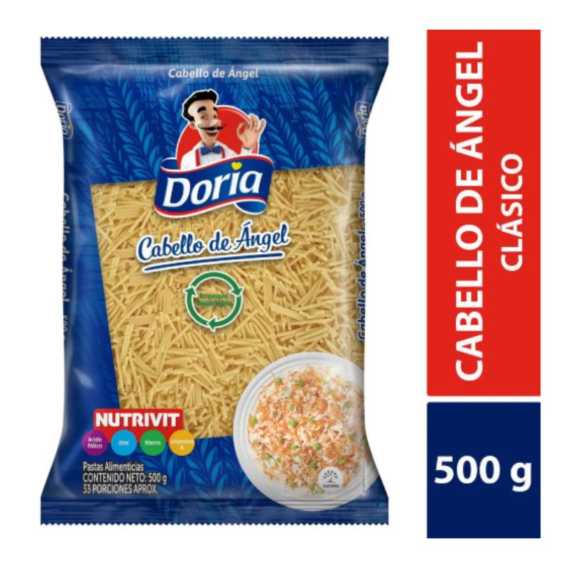 PASTA DORIA CABELLO DE ANGEL  500 GR