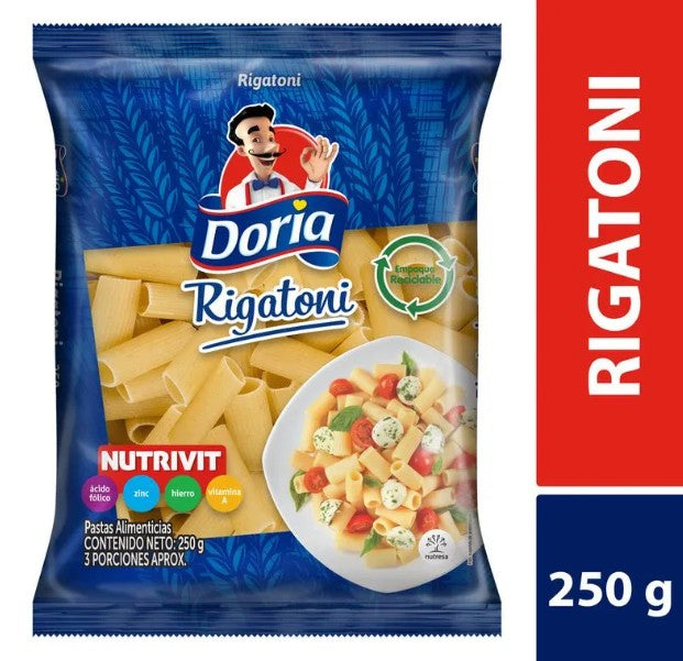 PASTA DORIA RIGATONI 250 GR