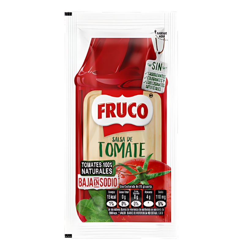 SALSA TOMATE FRUCO 80 GR X 12 U