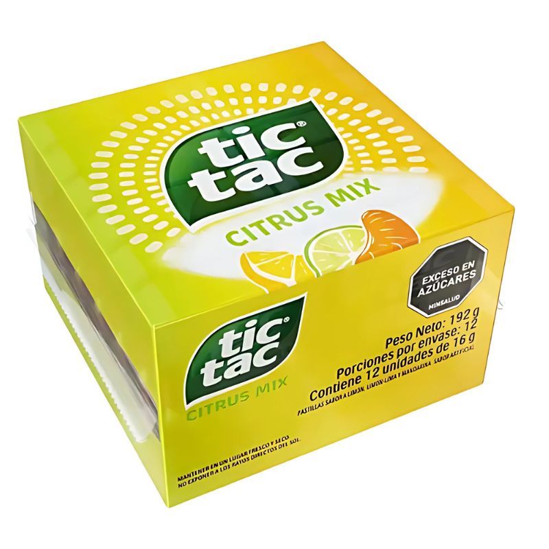 TIC TAC X 12 CITRUS MIX