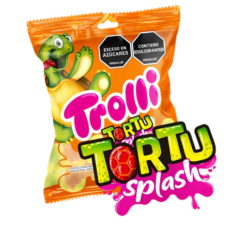 GOMA TROLLI TORTU SPLASH X 50 U BOLSA