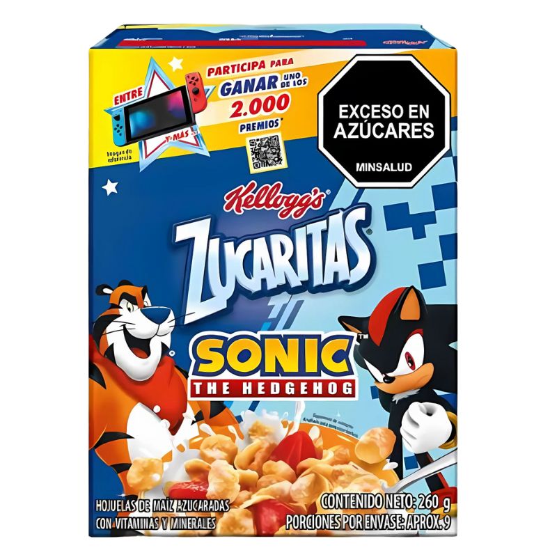CEREAL ZUCARITAS 260 GR KELLOGG